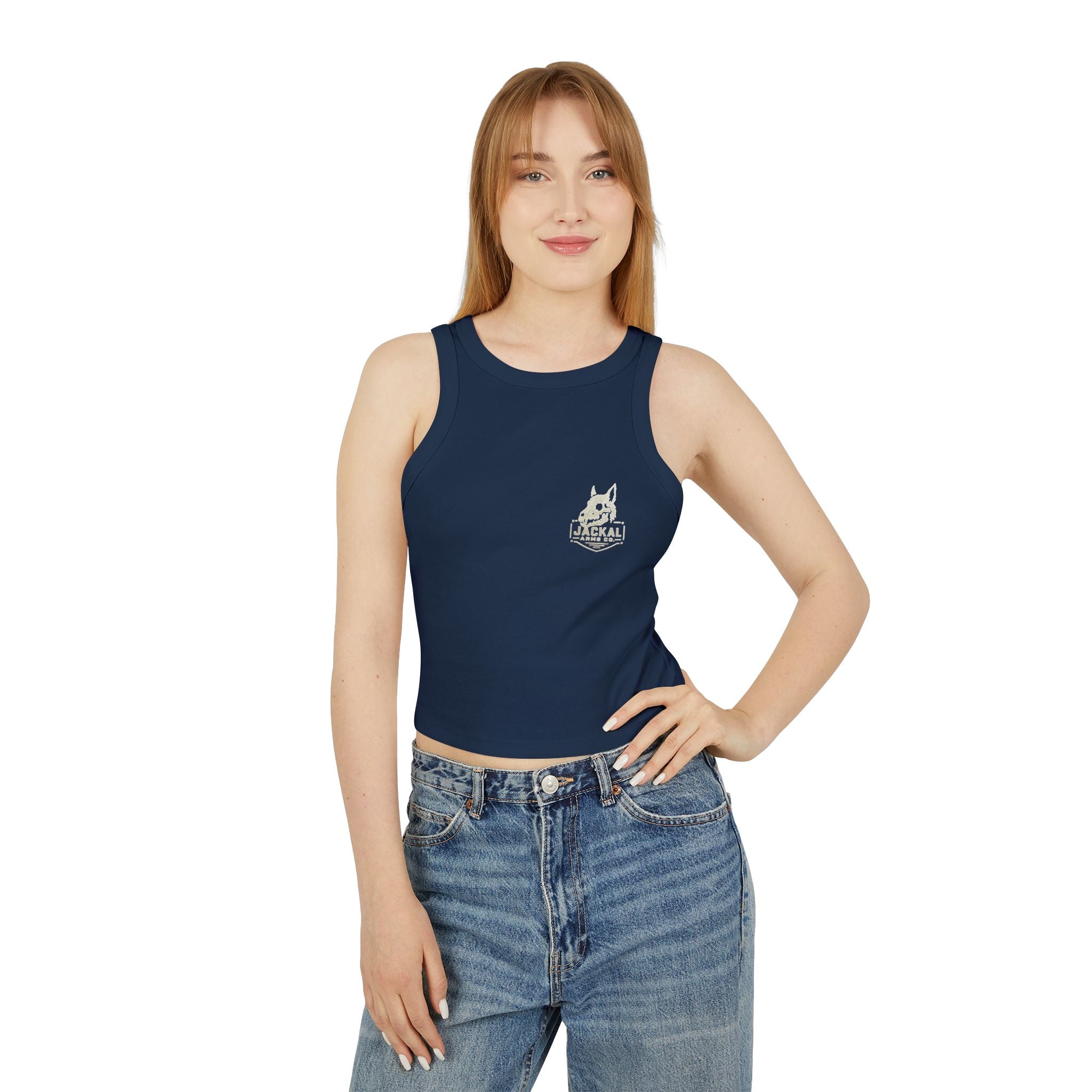 Jackal Arms Co. – Women’s “Discipline Is Sacred / Weakness Is Sin” Racer Tank