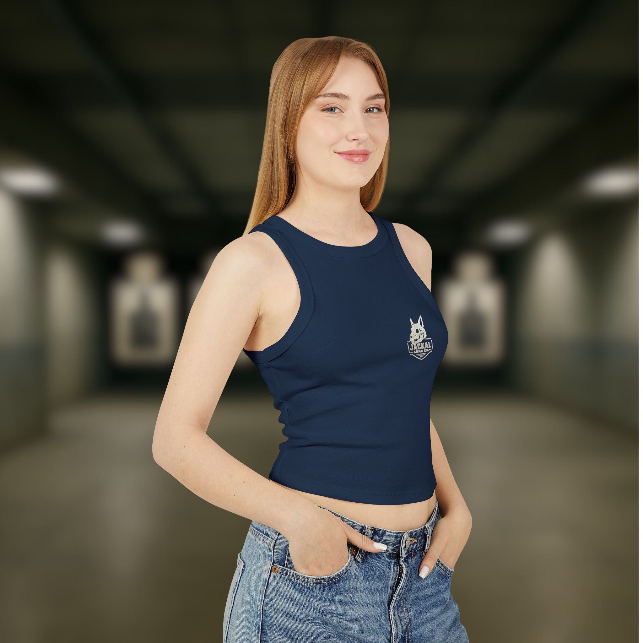 Jackal Arms Co. – Women’s “Discipline Is Sacred / Weakness Is Sin” Racer Tank