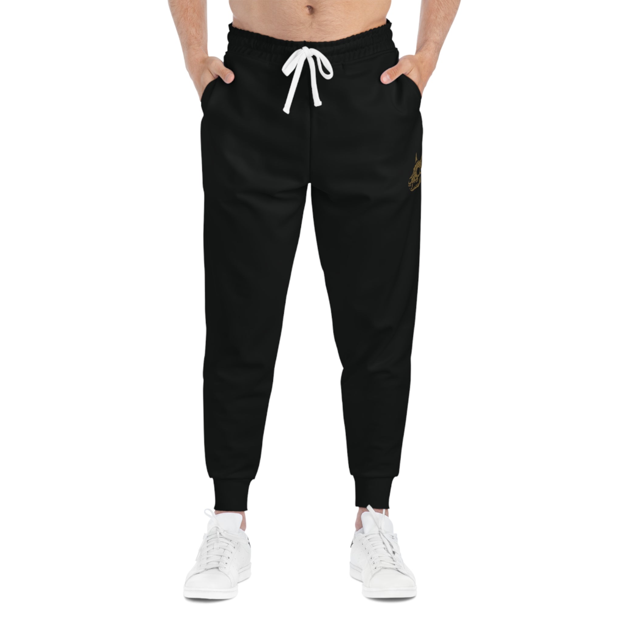 Jackal Arms Co Joggers - Gold logo