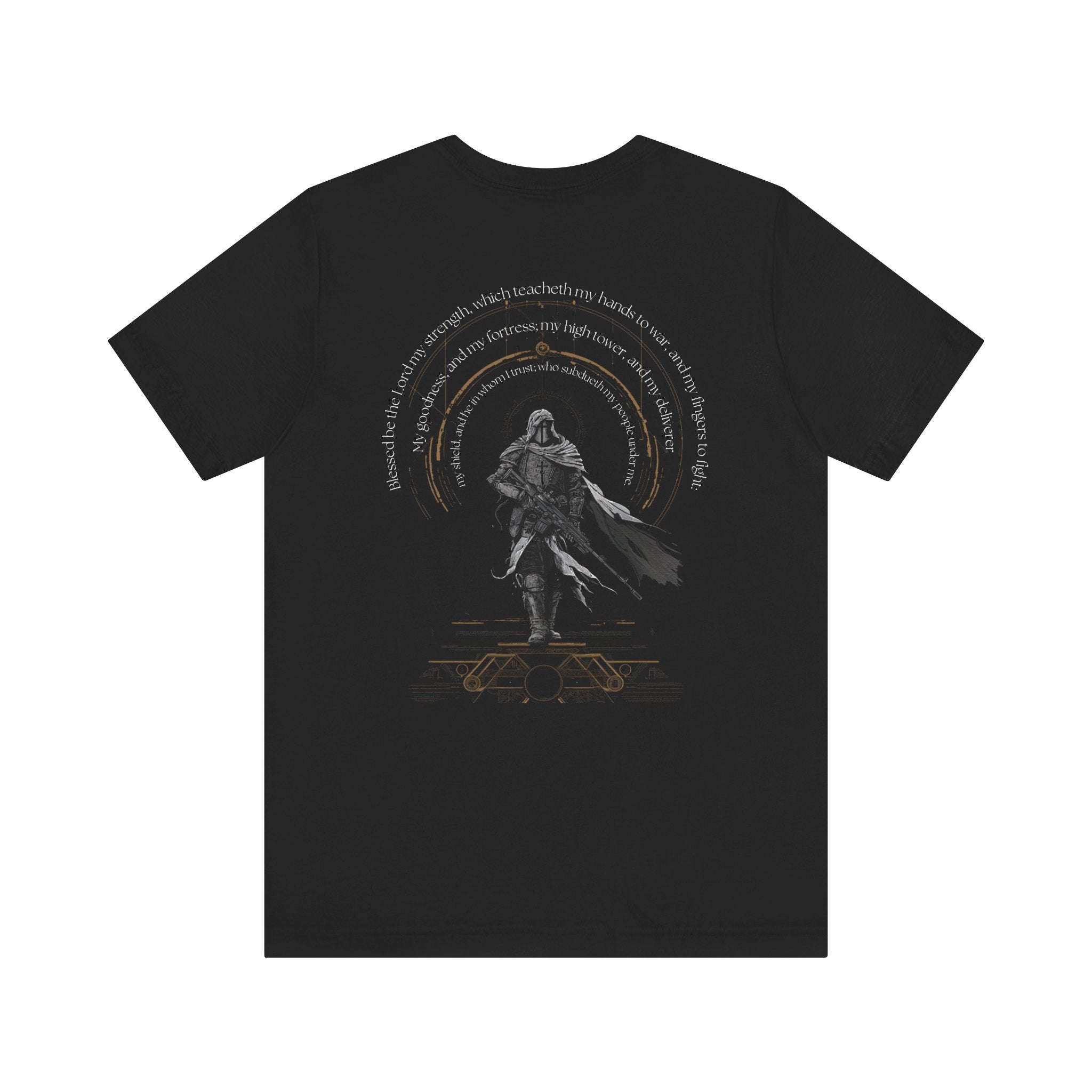 Jackal Arms Co Masked Crusader Unisex Tee Bella Canvas 3001 Graphic Streetwear