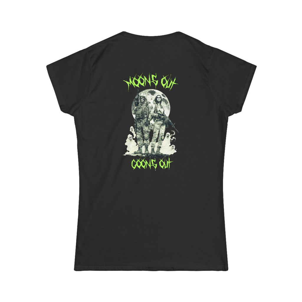 Jackal Arms Co. – Women’s “Moon’s Out, Goon’s Out” Tee