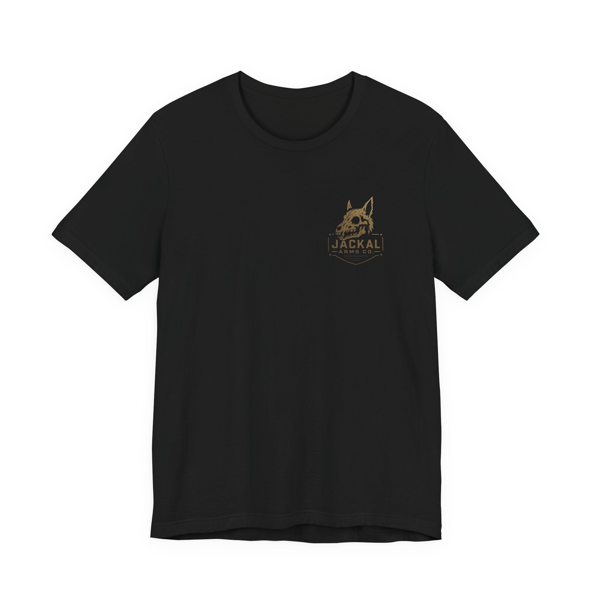 Jackal Arms Co Masked Crusader Unisex Tee Bella Canvas 3001 Graphic Streetwear