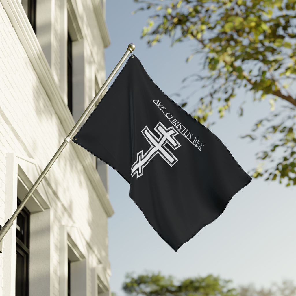 Ave Christus Rex Wall Flag
