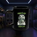 Jackal Arms Co Moons Out Goons Out Coffee Mug Tactical Halloween Graphic Cup