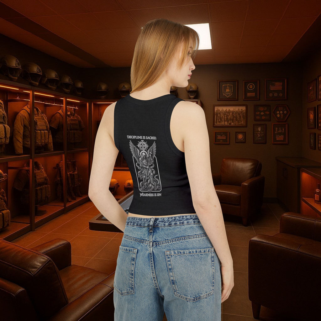 Jackal Arms Co. – Women’s “Discipline Is Sacred / Weakness Is Sin” Racer Tank
