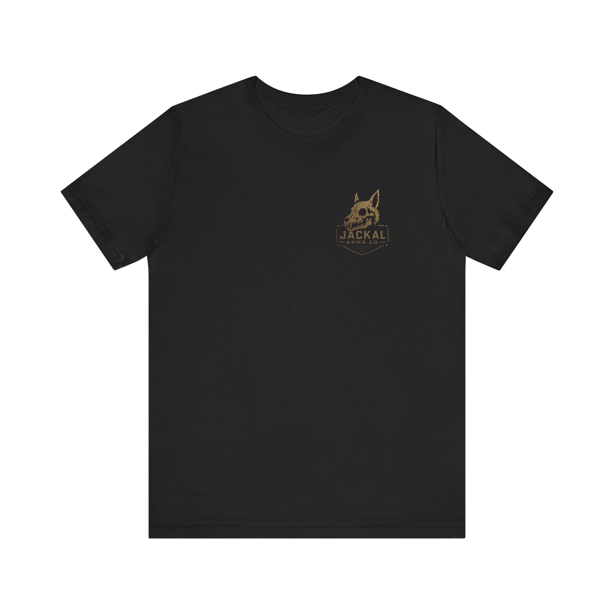 Jackal Arms Co Masked Crusader Unisex Tee Bella Canvas 3001 Graphic Streetwear