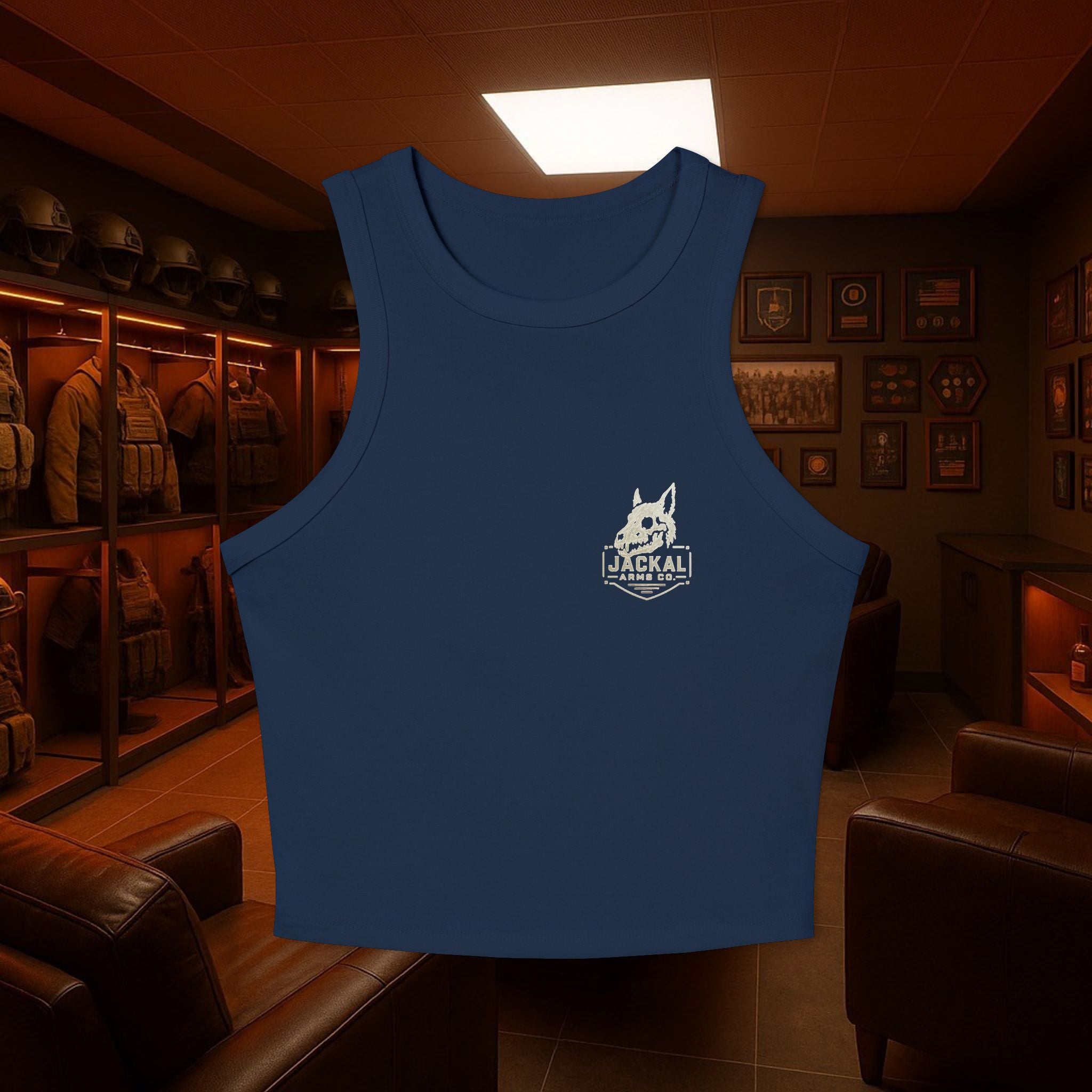 Jackal Arms Co. – Women’s “Discipline Is Sacred / Weakness Is Sin” Racer Tank
