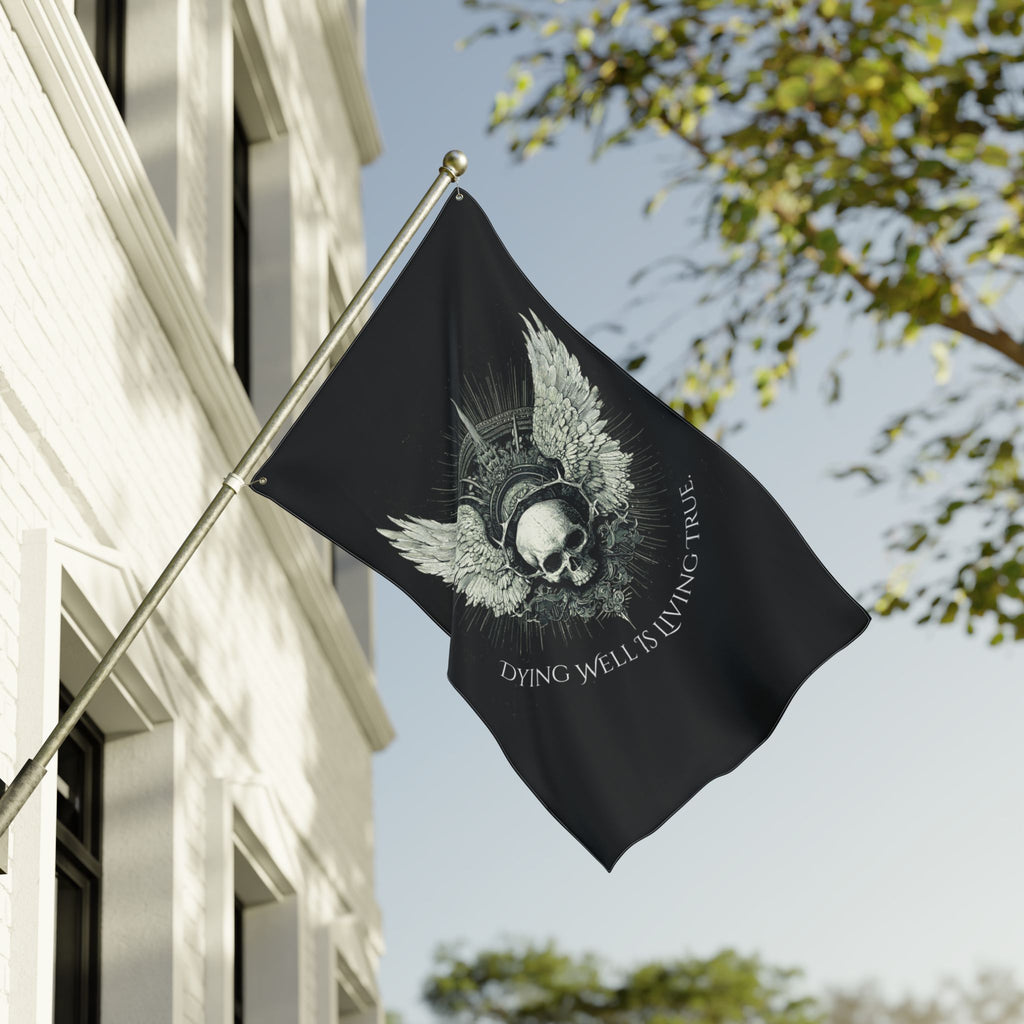 Jackal Arms Co. – “Dying Well Is Living True” Wall Flag