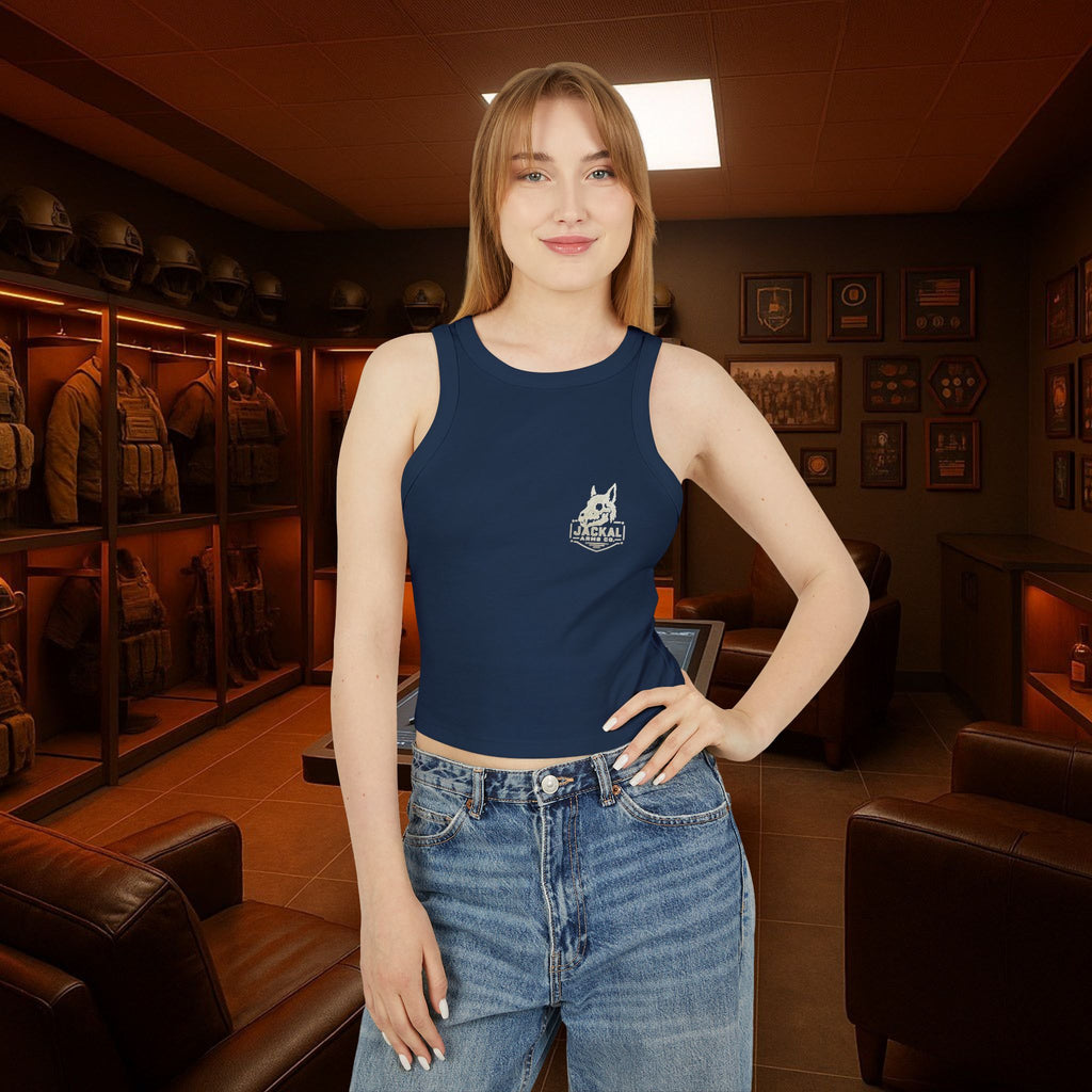 Jackal Arms Co. – Women’s “Discipline Is Sacred / Weakness Is Sin” Racer Tank