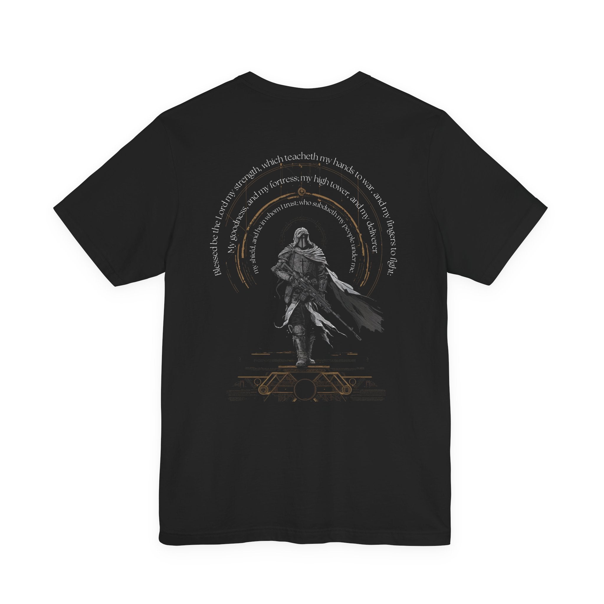 Jackal Arms Co Masked Crusader Unisex Tee Bella Canvas 3001 Graphic Streetwear
