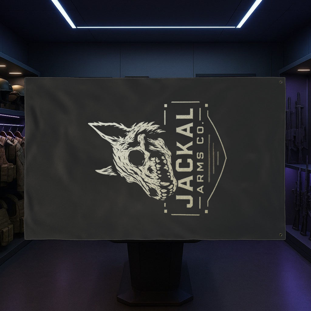 Jackal Arms Co. – “Dying Well Is Living True” Wall Flag