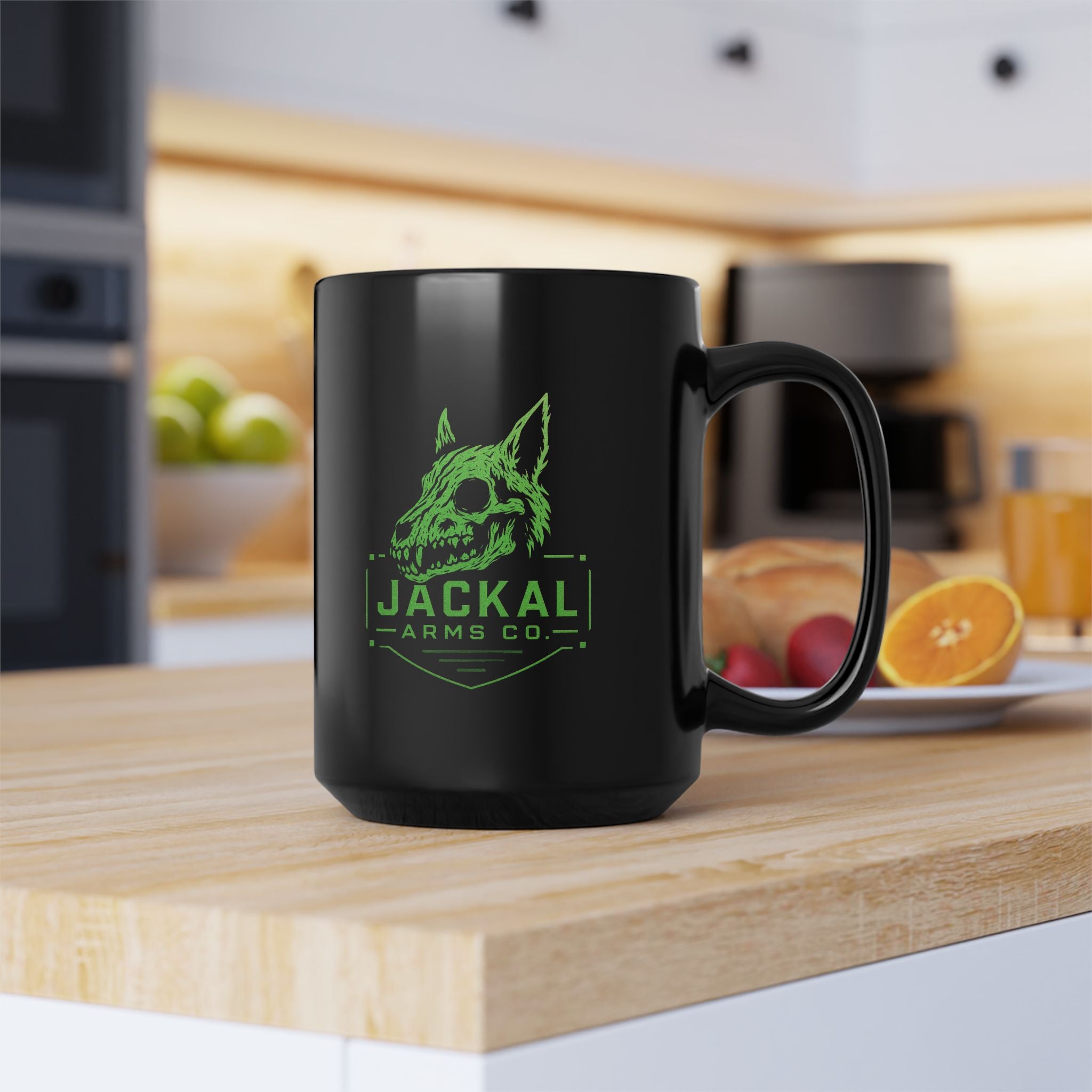 Jackal Arms Co Moons Out Goons Out Coffee Mug Tactical Halloween Graphic Cup