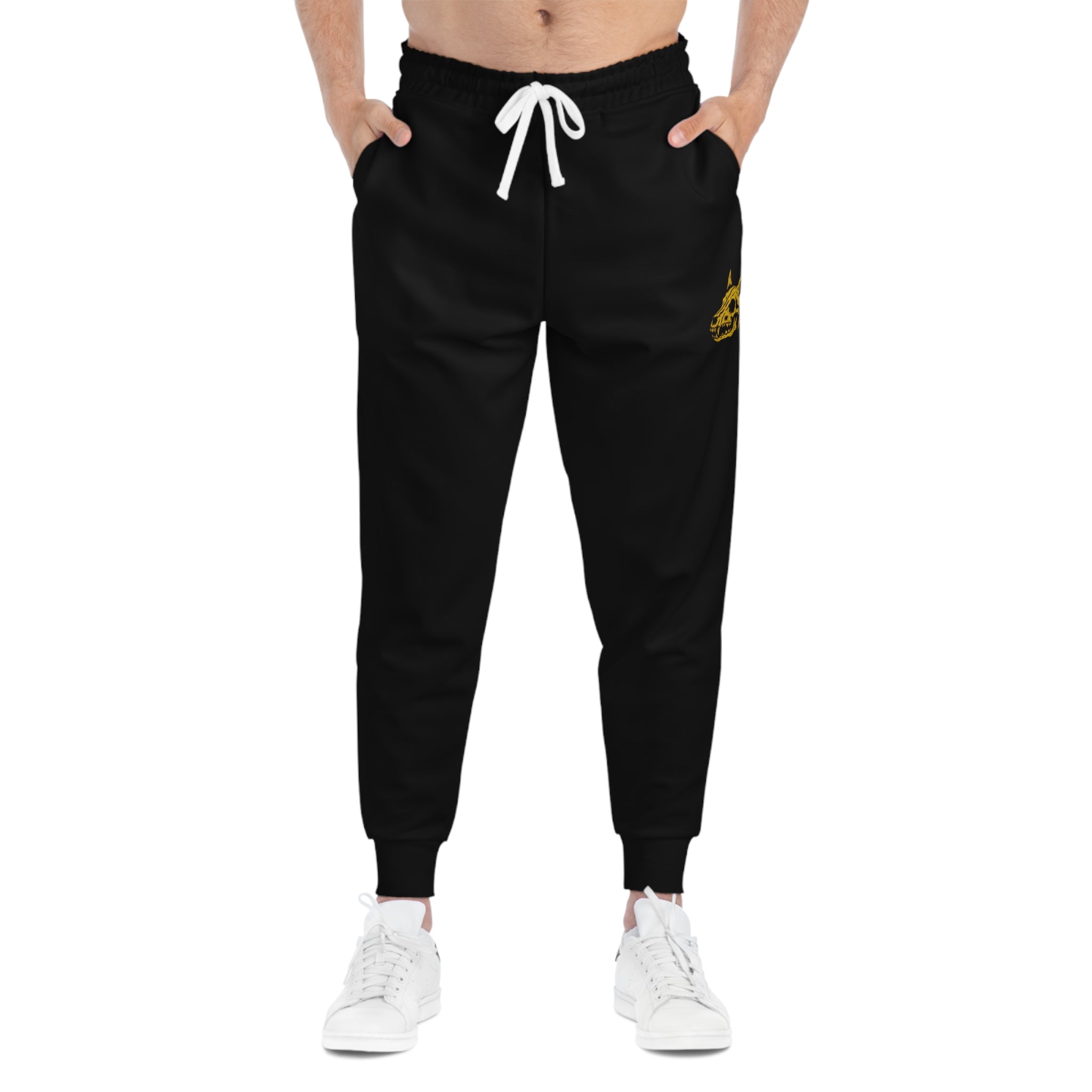 Jackal Arms Co Joggers - Gold logo
