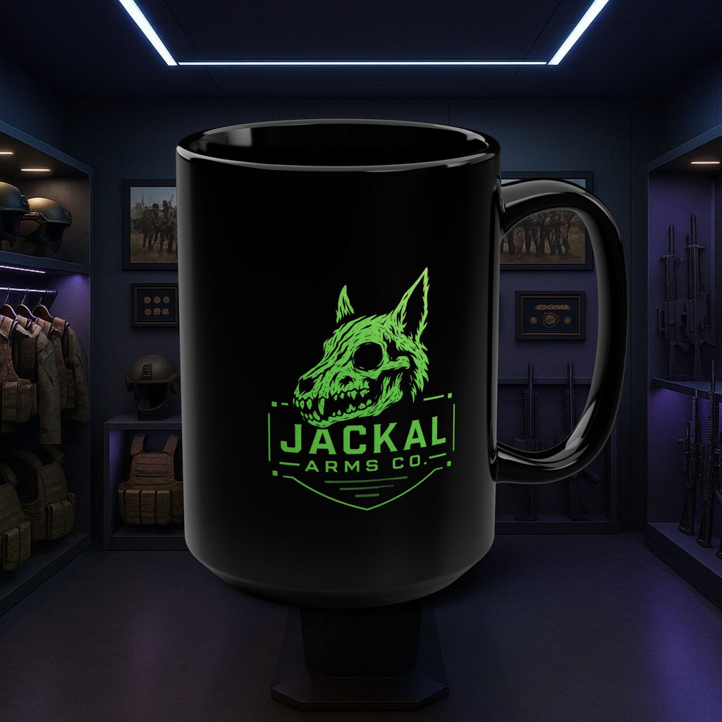 Jackal Arms Co Moons Out Goons Out Coffee Mug Tactical Halloween Graphic Cup